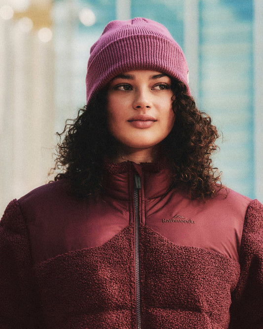 Women's Epiq Hybrid Fleece Jacket - Mulberry
