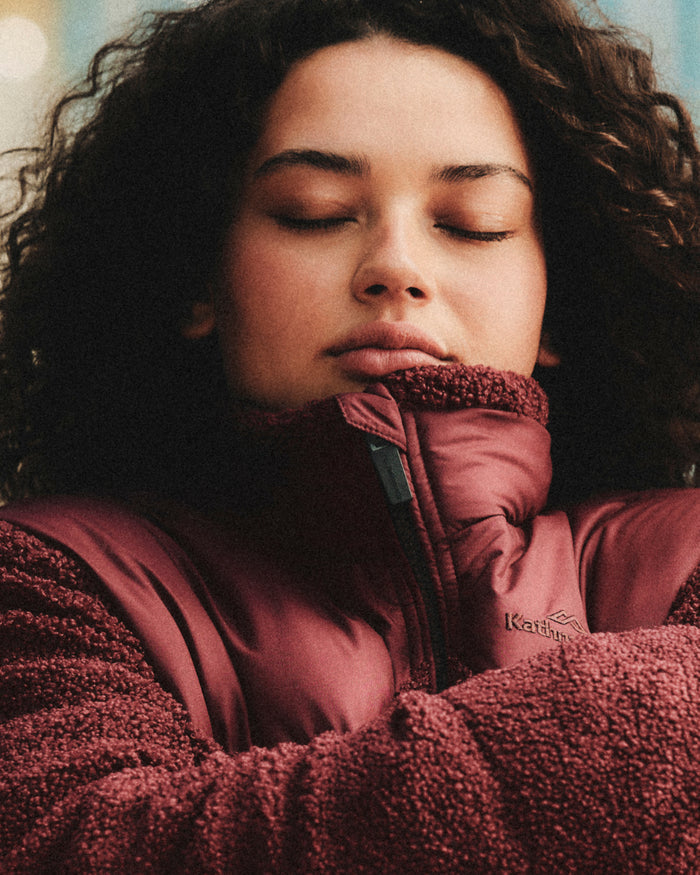 Women's Epiq Hybrid Fleece Jacket - Mulberry