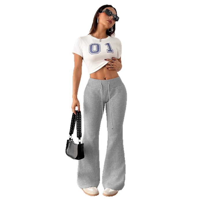 womens padded fleece trousers relaxed fit warm winter wear