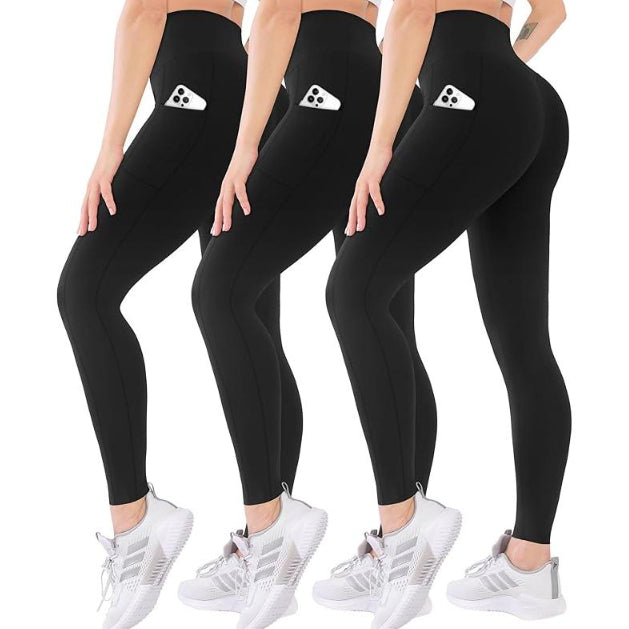 Black 3pcs / L XL