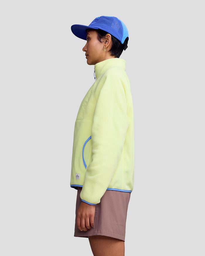 Women’s Trailhead Fleece Lightweight Pullover  -  Zing