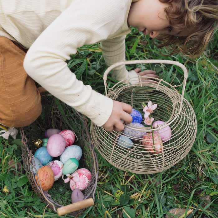 Wooden Egg Decorations - Aurora