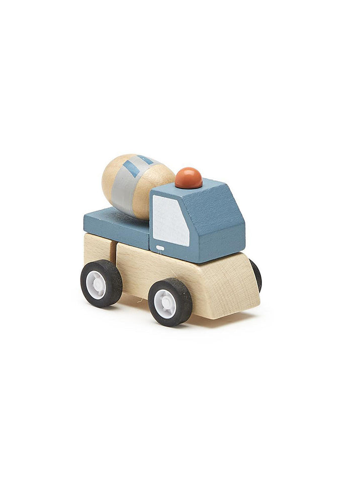 Wooden Wind-Up Vehicle Toy