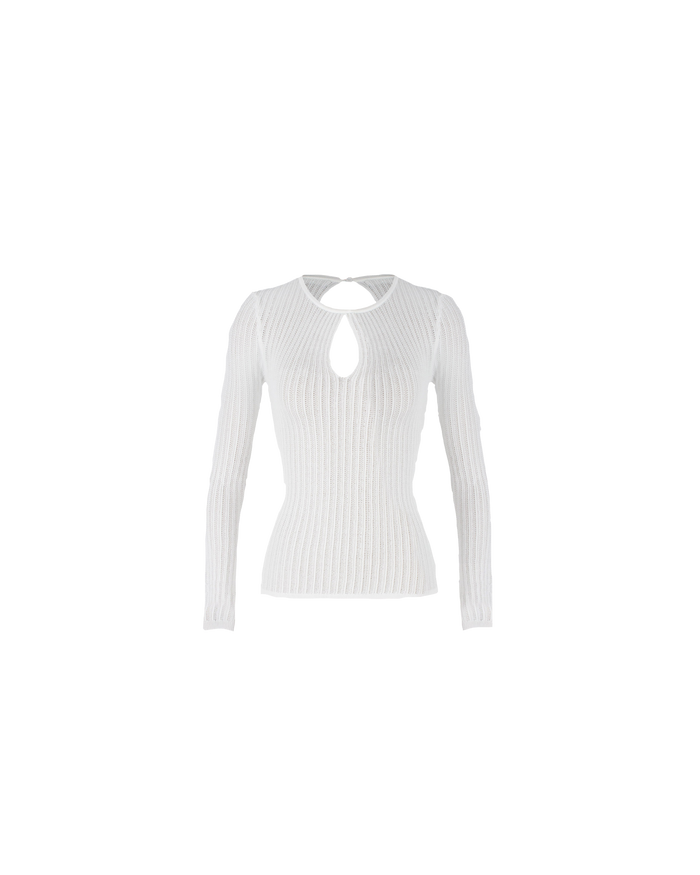 WREN KNIT LONG SLEEVE IVORY
