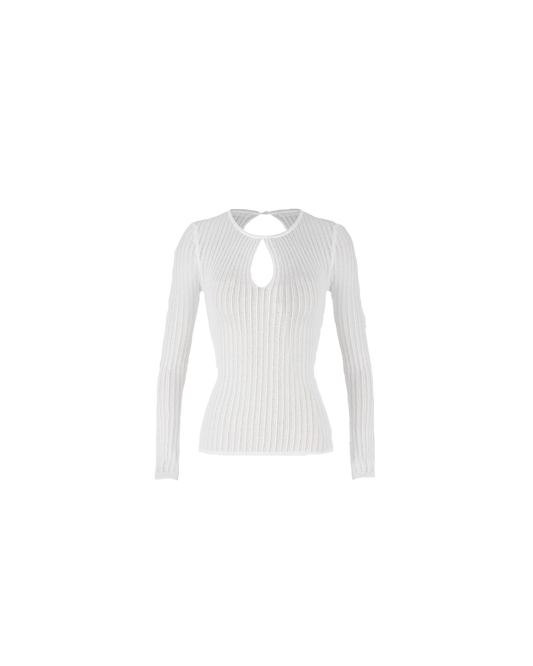 WREN KNIT LONG SLEEVE IVORY