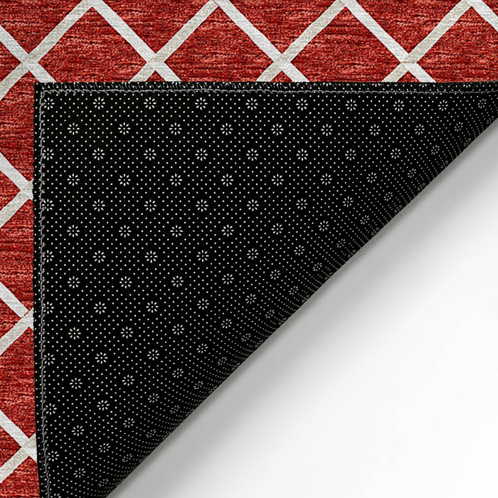 The Rug Corner Dalyn York YO1 Red  York YO1 Red