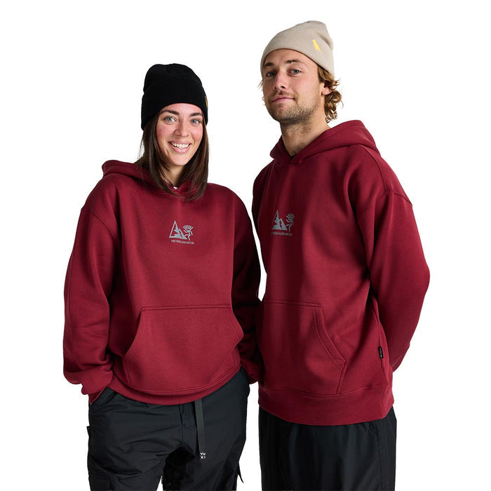 Yuki Threads 2026 Alpine Hike Club Hoodie - Cabernet