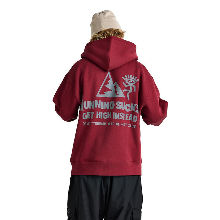 Yuki Threads 2026 Alpine Hike Club Hoodie - Cabernet