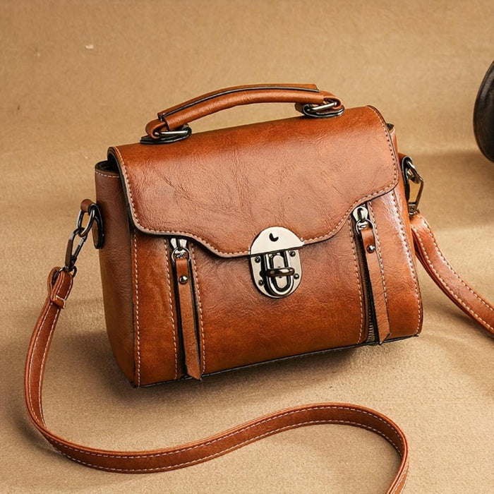 Zoe - Timeless Elegance Vegan Leather Shoulder Bag