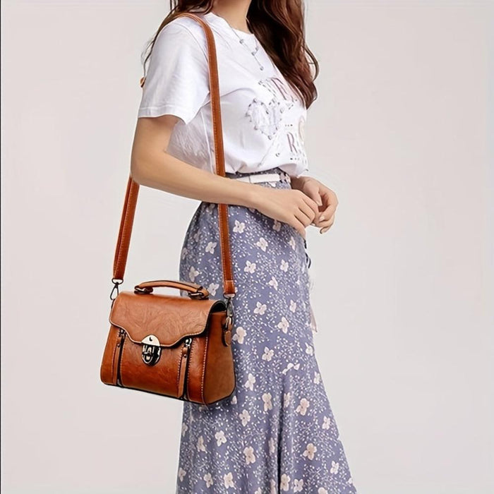 Zoe - Timeless Elegance Vegan Leather Shoulder Bag