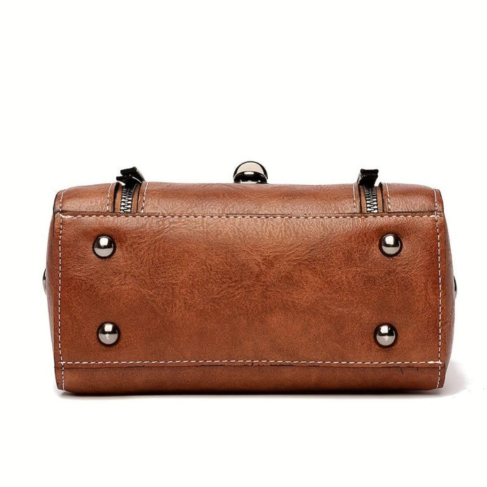 Zoe - Timeless Elegance Vegan Leather Shoulder Bag