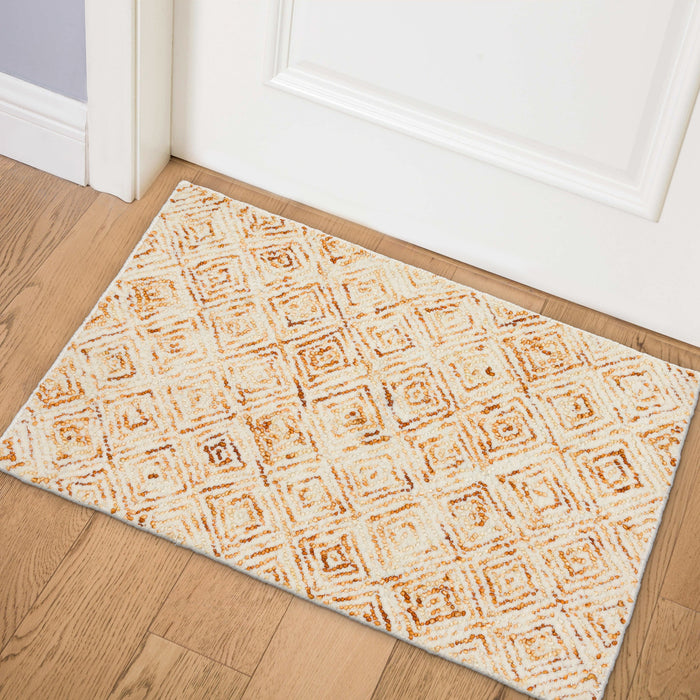 lifestyle The Rug Corner Dalyn Zoe ZZ1 Orange  Zoe ZZ1 Orange